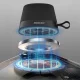 Беспроводная колонка Dudao Y20 с магнитным креплением Bluetooth 5.3, черная