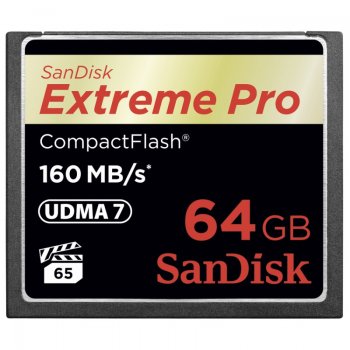 Sandisk Extreme Pro CF 64GB 160MB/s SDCFXPS-064G-X46
