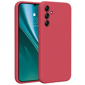 Etteri Silicone Case vāciņš Samsung Galaxy A34 5G, aveņsarkans