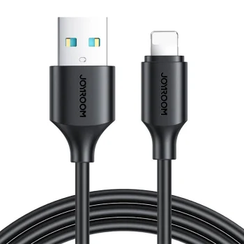 Кабель USB-A - Lightning Joyroom S-UL012A9 2.4A, 0.25м, черный