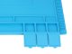 Silikona Servisa Paklājs Lodēšanas Organizators ar Magnētu 30x45cm | Silicone Service Mat Soldering Organizer with...