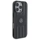 Чехол Mercedes для iPhone 16 Pro Double Layer Crossed Lines MagSafe, черный