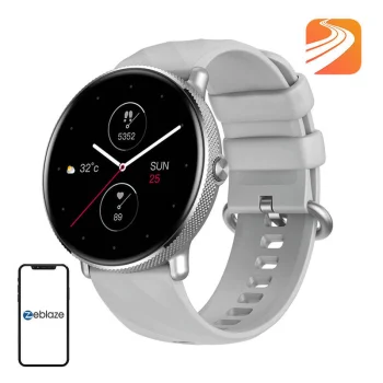 Смарт-часы Zeblaze GTR 3 Pro, серебристые