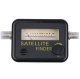 Satellite signal meter with audio indicator and backlight