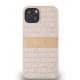 DKNY iPhone 15 / 14 / 13 Case Mono Stripe & Metal Logo, Pink