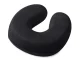 Ceļojumu kakla spilvens Memory Foam, melns