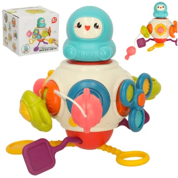 Развивающая сенсорная игрушка-прорезыватель 8в1 Bibi-inn