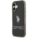 US Polo DH and Bottom Stripe Logo MagSafe iPhone 17 Case - Black