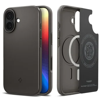 Чехол Spigen Thin Fit MagSafe для iPhone 17 - Серый