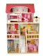 Koka Leļļu Māja - Villa D11252 | Wooden Dollhouse