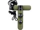 7-in-1 Survival Emergency Whistle with Compass and Flashlight, Green