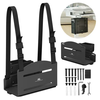 Maclean MC-116 B datora CPU sienas stiprinājums, 122-212mm, 10kg, melns