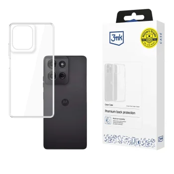 3Mk Protection Clear Case vāciņš Motorola Moto G75, Caurspīdīgs