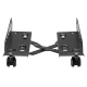 NanoRS RS480 CPU Stand on Wheels, 25kg Max, Black
