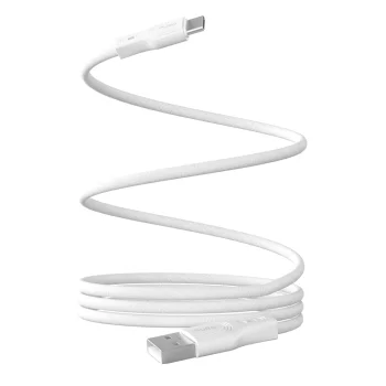 Магнитный кабель Puro Magnetic USB-A - USB-C 10W 1м, белый