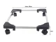 Передвижная подставка на колесиках для бытовой техники и мебели