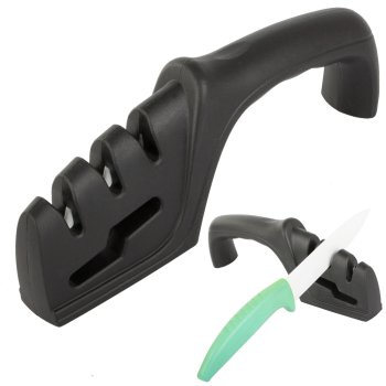 3-Stage Kitchen Knife and Scissor Sharpener
