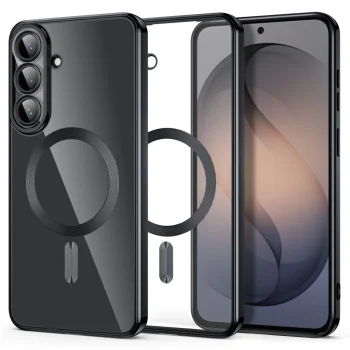 Vāciņš Tech-Protect MagFlex priekš Samsung Galaxy S26 FE ar MagSafe, Shiny Black