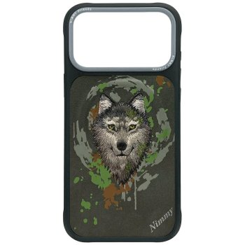 Чехол Nimmy Wilk MagSafe для iPhone 17 Pro — темно-серый