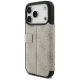 Guess Book 4G Metal Logo atverams vāciņš iPhone 18 Pro / 17 Pro, rozā
