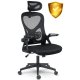 Sofotel Todden Ergonomic Mesh Office Chair, Black