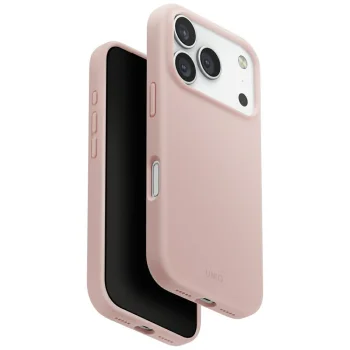 Uniq iPhone 17 Pro vāciņš Lino Magclick Charging, rozā