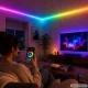 LED RGB Lenta 10m ar Pulti, Lietotni un Mūzikas Sinhronizāciju