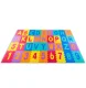 Большой коврик из пенопласта _ Пазл _ Цветные буквы _ 36 шт. Ricokids