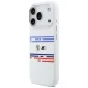 BMW M Silicon Horizontal Line MagSafe Case for iPhone 17 Pro - White