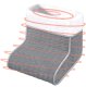 Electric Foot Warmer with 5 Heat Settings, Grey and White