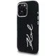 Karl Lagerfeld Signature Denim Case for iPhone 16 Pro Max, Black