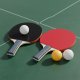 Ping Pong Paddle Set with 2 Rackets and 3 Balls for Indoor Outdoor Table Tennis