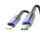 Кабель Joyroom S-A42 Crystal-Clear 30W USB-C - Lightning 1.2м, черный