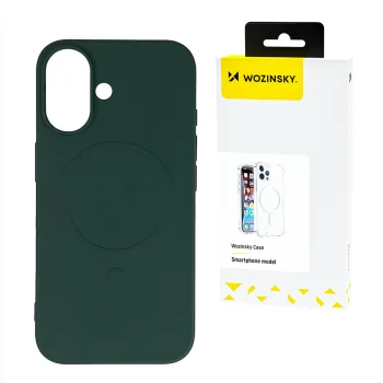 Чехол Liquid Silicone MagSafe для Samsung Galaxy S25+, зеленый
