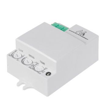 Maclean MCE316 mikroviļņu kustības sensors, 8m, 1200W, IP20, balts