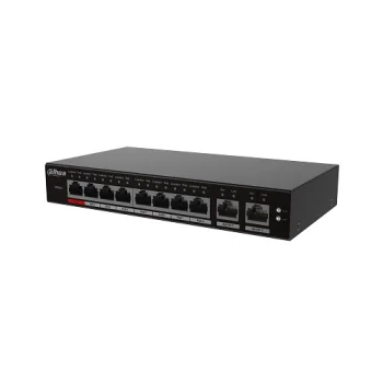 PoE коммутатор 8 портов 100 Мбит/с + 2G Uplink S4100-8ET2GT-96-C