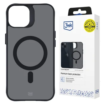 Чехол 3mk для iPhone 14 Plus Smoke MagCase, полупрозрачный