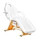 Cosmetic Chair Sillon 202 Gold Pro White