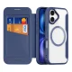 Чехол-книжка Dux Ducis Skin X Pro для iPhone 17 Air с MagSafe, синий