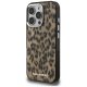 Karl Lagerfeld IML Leopard Pattern MagSafe Phone Case Cover iPhone 16 Pro Max - Brown