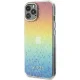 Чехол Guess для iPhone 12 / 12 Pro IML Faceted Mirror Disco Iridescent, разноцветный