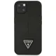 Guess Saffiano Triangle Logo vāciņš iPhone 14 Plus - Melns