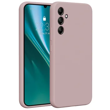Чехол Etteri Silicone Case для Samsung Galaxy A34 5G, светло-розовый