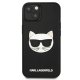 Karl Lagerfeld iPhone 13 mini Case Ikonik 3D Rubber Black