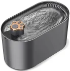 Automātiskais Suņu un Kaķu Dzeramtrauks Strūklaka Bļoda Vieta Ūdenim 3L, Pelēks | Dog and Cat Water Fountain Drinker