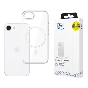 Прозрачный чехол 3mk MagCase для Apple iPhone 16e / SE4