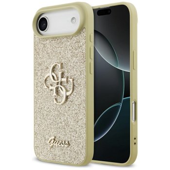 Guess Fixed Glitter Big 4G Case for iPhone Air Gold