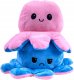 Talismans Astoņkājis 2in1 Divpusēja Plīša Rotaļlieta, 20cm | Mascot Octopus Plush Toy