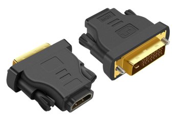 Переходник DVI-D (папа) на HDMI (мама) с позолоченными контактами