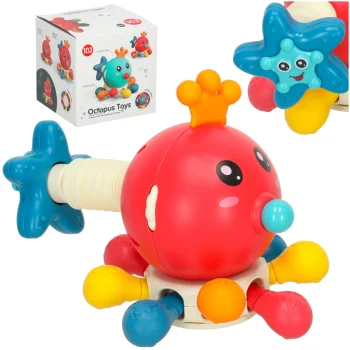 Сенсорная игрушка-прорезыватель для малышей Bibi-inn Осьминог,...